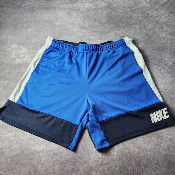 Nike Other - Nike Dri-FIT Fly MC 5.0 Men's Blue Training Shorts XXL  100% Polyester